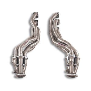Supersprint Fächerkrümmer Rechts + Links - (Left Hand Drive) - (Supersprint Design Patent) passend für BMW E70 X5 4.8i V8 07 - 09
