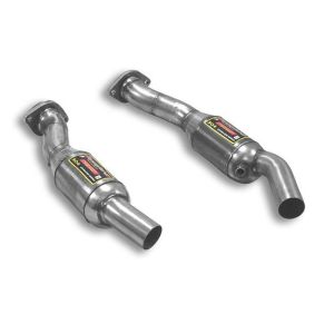 Supersprint Vorschalldämpfer Rechts +Links mit Sport Metallkatalysator passend für BMW E70 X5 4.8i V8 07 - 09