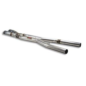 Supersprint Mittelrohrsatz Rechts + Links passend für BMW E60 (Berlina) M5 5.0i V10 05 -