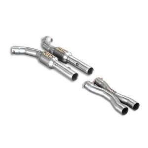 Supersprint Vorschalldämpfer mit Sport Metallkatalysator X-Pipe passend für CORVETTE Z06 7.0i V8