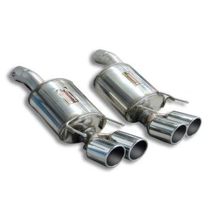 Supersprint Rear exhaust Racing Right OO 100 - Left OO 100. fits for CORVETTE Z06 7.0i V8