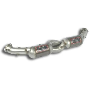 Supersprint Vorderrohr Rechts + Links mit Sport Metallkatalysator 100CPSIKompatibel mit den Serien Endschalldämpfer passend für PORSCHE 997 Carrera 4S 3.8i (360 PS) 05 -> 08