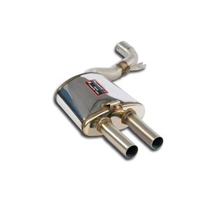 Supersprint Endschalldämpfer Links -Racing- passend für PORSCHE Panamera S / 4S 4.8i (400 PS) 2010 -> 2013