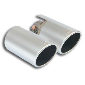 Supersprint Endpipe kit OO100 -Satin- fits for PORSCHE 981 CAYMAN S 3.4i (315 Hp) 2012-