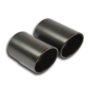 Supersprint Endpipe kit Black OO100 fits for PORSCHE 981 BOXSTER GTS 3.4i (340 Hp) 2014-