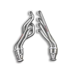 Supersprint Fächerkrümmer Rechts - Links - (Left Hand Drive) - (Supersprint Design Patent) passend für BMW E53 X5 4.4i V8  01 -  03