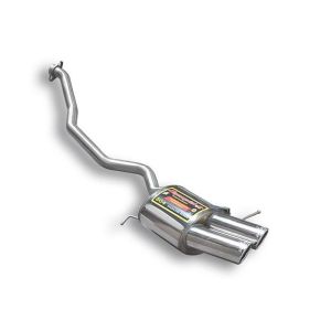 Supersprint Endschalldämpfer Links MAGNUM OO 90 passend für BMW E53 X5 3.0d  01 -  04