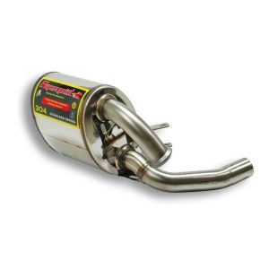 Supersprint Rear exhaust TÜV Left fits for PORSCHE 996 Carrera 4 3.4i  98 -  01