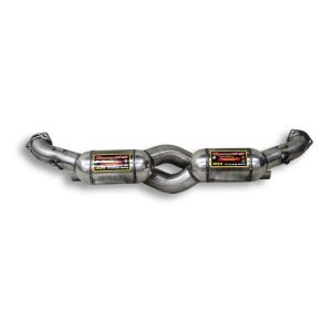 Supersprint Vorderrohr Rechts + Links mit Sport Metallkatalysator passend für PORSCHE 996 GT3 3.6i (360 PS)  99 ->  01