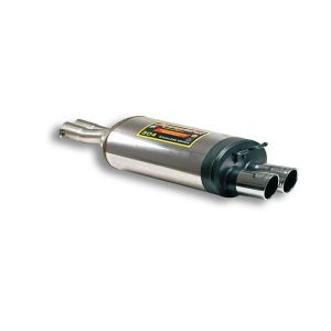 Supersprint Rear exhaust OO 80 fits for BMW X3 3.0i 2004 - 2005
