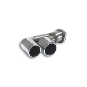 Supersprint Endpipe Left OO 90 - 80 fits for PORSCHE 997 Turbo S (3.8 - 530 PS) 2010 ->