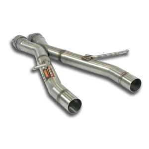 Supersprint Mittelrohrsatz Rechts + Links X-Pipe passend für MERCEDES R171 SLK 350 V6 04 -