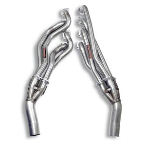 Supersprint Fächerkrümmer Rechts + Links (Left Hand Drive) - SUPERSPRINT DESIGN PATENT passend für BMW E39 Berlina 535i / 540i V8 96 - 02 (Dual-Pipe)