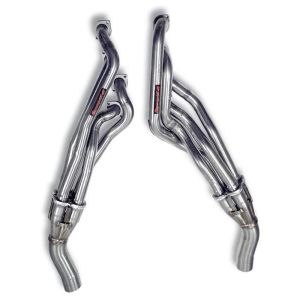Supersprint Fächerkrümmer Rechts - Links (Right Hand Drive) - SUPERSPRINT DESIGN PATENT passend für BMW E39 Touring 540i V8 96 - 02 (Dual -Pipe)