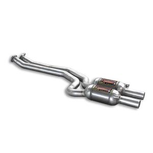 Supersprint Front catalytic converter Right - Left fits for BMW E60 / E61 523i (190 Hp) (Berlina + Touring) 07 -