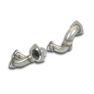 Supersprint Front connecting pipes Right - Left -Y- fits for FERRARI 512 Testarossa (NO KAT.)