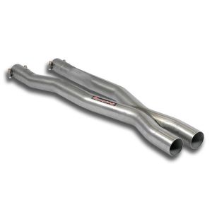 Supersprint Mittelrohrsatz X-Pipe (für Serien Mittelschalldämpfer Ersatz) passend für MASERATI Spyder 4.2i V8 (390 Hp) 2002 - 2004