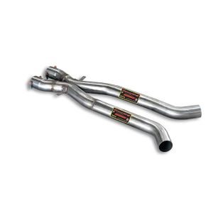 Supersprint X-Pipe + Mittelrohr passend für BMW E90 Berlina M3 4.0 V8 07 - Per trasformazione Supercharger