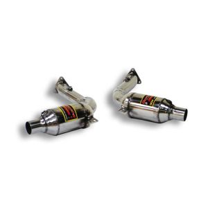 Supersprint Vorderrohr Recht + Link mit Sport Metallkatalysator passend für PORSCHE 986 BOXSTER S 3.2i (252 PS - 260 PS)  00 ->  02