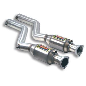 Supersprint Vorschalldämpfer mit Sport Metallkatalysator Rechts + Links passend für BMW E46 M3 CSL 3.2i  03 - (Mod. USA)
