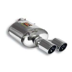 Supersprint Rear exhaust Left OO 80 fits for BMW E91 Touring 335i / 335xi (306 Hp Motore N55) 05/2010 - 2012
