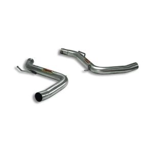 Supersprint Verbindungsrohr Kit für Serien Mittelschalldämpfer passend für MERCEDES C216 CL 550 V8 2010 -