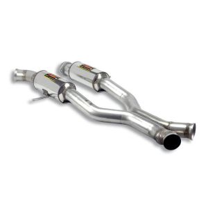 Supersprint Mittelschalldämpfer + X-Pipe passend für MERCEDES W164 ML63 AMG V8 06 -