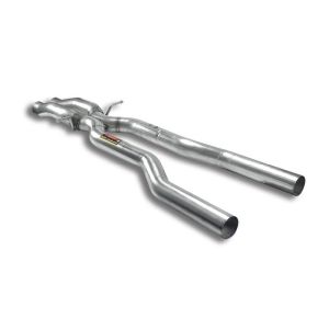 Supersprint Mittelrohr + X-Pipe passend für AUDI A6 RS6 Quattro 5.0i Bi - turbo V10  08 -