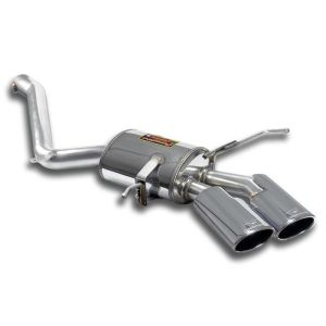 Supersprint Endschalldämpfer Rechts OO 120x80 passend für MERCEDES W164 ML63 AMG V8 06 -