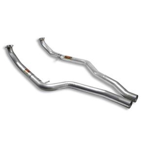 Supersprint Verbindungsrohrsatz Recht + Link passend für BMW E70 X5 50i V8 Bi-turbo 2010 - 04/2011