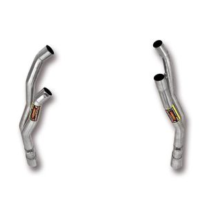 Supersprint Connecting pipe kit -Y- Right + Left fits for ALPINA B12 (E32) 5.0i V12 (350 Hp) 88 - 94