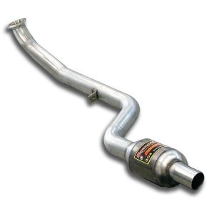 Supersprint Vorschalldämpfer Rechts mit Sport Metallkatalysator passend für BMW F07 GT 550i V8 2010 - 2012