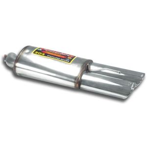 Supersprint Rear exhaust Left 120x80 fits for MERCEDES W221 S 600 V12 Bi-Turbo 06 -> 13