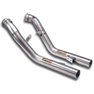 Supersprint Rohrsatz ab Turbolader Rechts + Links passend für MERCEDES W221 S 65 AMG V12 Bi-Turbo 07 -