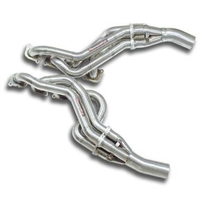 Supersprint Fächerkrümmer Rechts - Links - (Left Hand Drive) passend für MERCEDES W212 E 63 AMG (M156 6.2i V8) (Berlina + S.W.) 09 -