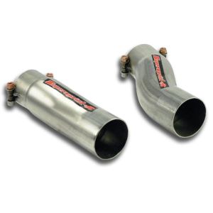 Supersprint Verbindungsrohrsatz Recht + Link für Serien MSD (Ø60mm) passend für MERCEDES W211 E 63 AMG V8 (Berlina + S.W.) 07 -09