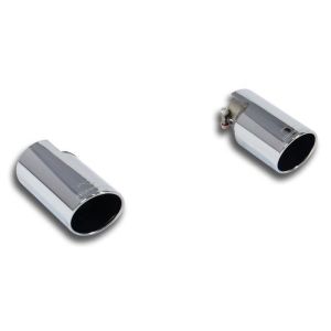 Supersprint Endrohrkit Re O90 - Links O90 passend für VW GOLF VI 1.4TSI (122 Hp) 2009 - 2012