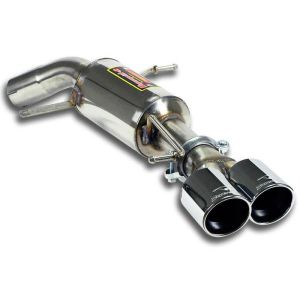 Supersprint Endschalldämpfer Rechts -Racing- OO80 passend für BMW E91 Touring 335i / 335xi (306 Hp Motore N55) 05/2010 - 2012