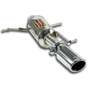 Supersprint Endschalldämpfer Links -Racing- O90 passend für BMW E93 Cabrio 335i / 335xi Bi-turbo (306 Hp Motore N54) 06 - 04/2010