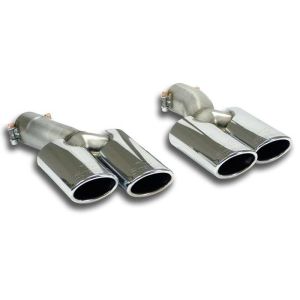 Supersprint Endrohrkit Re-Li 90x70 passend für MERCEDES W212 E 350 CGI V6 (Berlina + S.W.) (306 Hp) 2012 - 2013