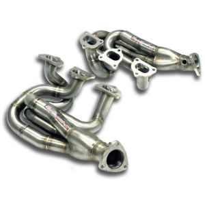 Supersprint Fächerkrümmer Rechts + Links - (Für Serien 1° Katalysator Estratz) passend für PORSCHE 987 CAYMAN S 3.4i (320 Hp) 2009 - 2012