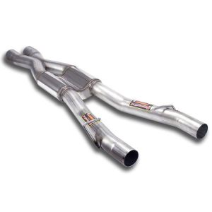 Supersprint Mittelschalldämpfer X-Pipe passend für BMW F01 / F02 / F03 750i (Motore N63B44TU 443/450 Hp) 2012 -