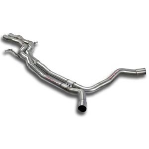 Supersprint Mittelrohr -X-Pipe- passend für AUDI A7 SPORTBACK QUATTRO 3.0 TFSI V6 (300 Hp) 10 - 14
