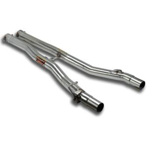 Supersprint Mittelrohr kit Rechts - Links passend für BMW F01 / F02 740d xDrive 2010 -