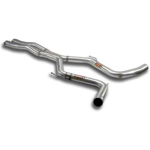 Supersprint Mittelrohr kit X-Pipe passend für MERCEDES C216 CL 65 AMG  V12 Bi-turbo (612 PS - 630 PS) 2007 -> 2014