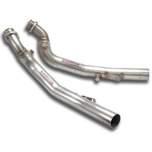 Supersprint Verbindungsrohrsatz Rechts - Links (für Serien Fächerkrümmer) passend für MERCEDES W221 S450 V8 07 - 08
