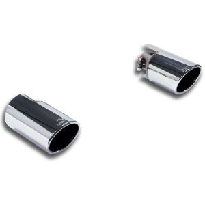Supersprint Endpipes kit Right - Left O100 fits for VW GOLF V 2.0TDi (140 Hp) 03 - 08