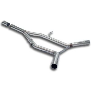 Supersprint Central -Y-Pipe- fits for MERCEDES W212 E 300 Hybrid Blue-Tec (Berlina + S.W.) (204 Hp) 2012 - 2013