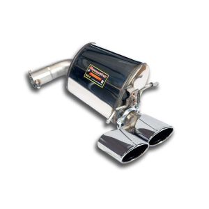 Supersprint Rear exhaust Right 120x80 fits for MERCEDES W212 E 63 AMG (M156 6.2i V8) (Berlina + S.W.) 09 -(Cat.-Back)