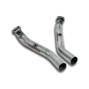 Supersprint Connecting downpipe kit Right - Left fits for MERCEDES W212 E 63 AMG S-Model V8 (Sedan + Wagon) (M157 5.5i Bi-Turbo) (585 Hp) 11 - 13